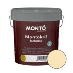 Pintura de fachadas: Montokril Liso (4 Litros). Coloreable