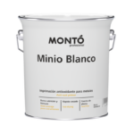 Minio Blanco | Imprimación Anticorrosiva para Hierro | Protección Óptima y Secado Rápido