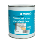 Plasmont Oleosintético | Masilla Sintética Niveladora al Uso | Paredes, Techos y Madera Interior (Blanco)
