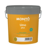 Pintura Plástica Uno+ | Lavable y de Alta Cubrición | Para Paredes y Techos (Blanco)