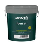 Ibersat | Pintura Plástica Satinada para Paredes y Techos | Buena Cubrición y Alta Lavabilidad (Blanco)