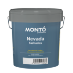 Nevada Fachadas Liso | Revestimiento Acrílico Mate para Fachadas | Alta Cubrición y Máxima Transpirabilidad (Blanco)