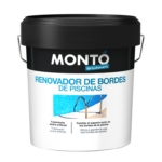Renovador de Bordes y Coronas de Piscinas Bricolovers | para Piedra Artificial (Blanco Hueso)